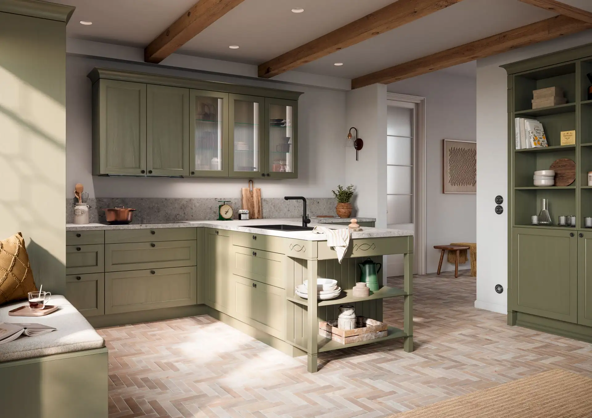 haecker-kochinsel-bristol-smaragdgruen-landhaus-2