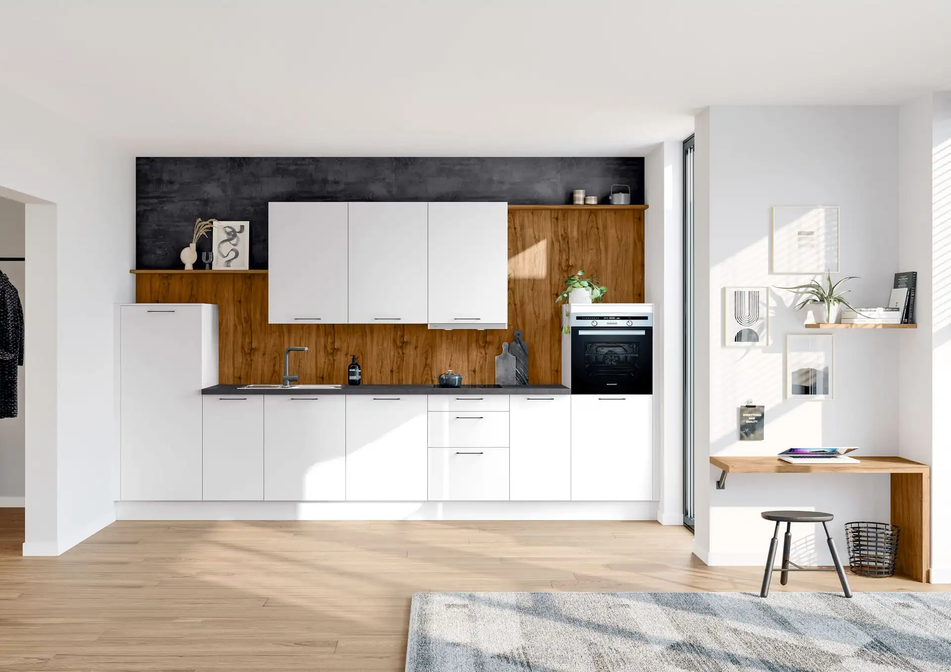 haecker-l-kueche-uno-kristallweiss