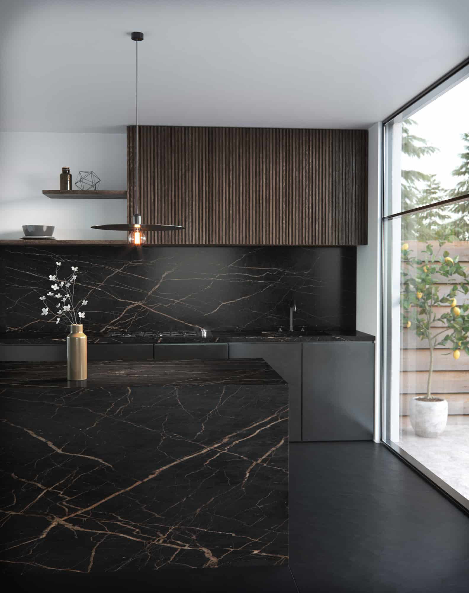 Jetstone Dekton Laurent Küchenarbeitsplatte