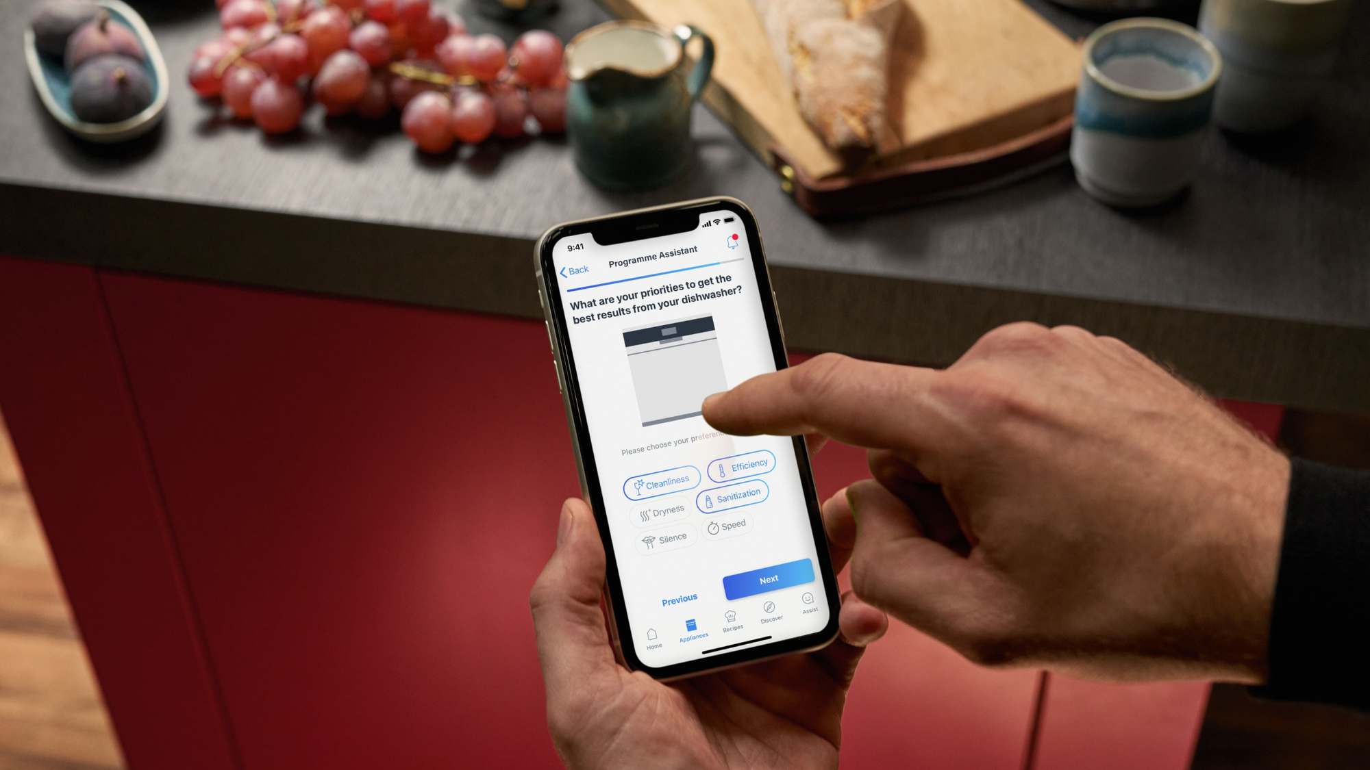 Neff Smarter Geschirrspüler Home Connect App