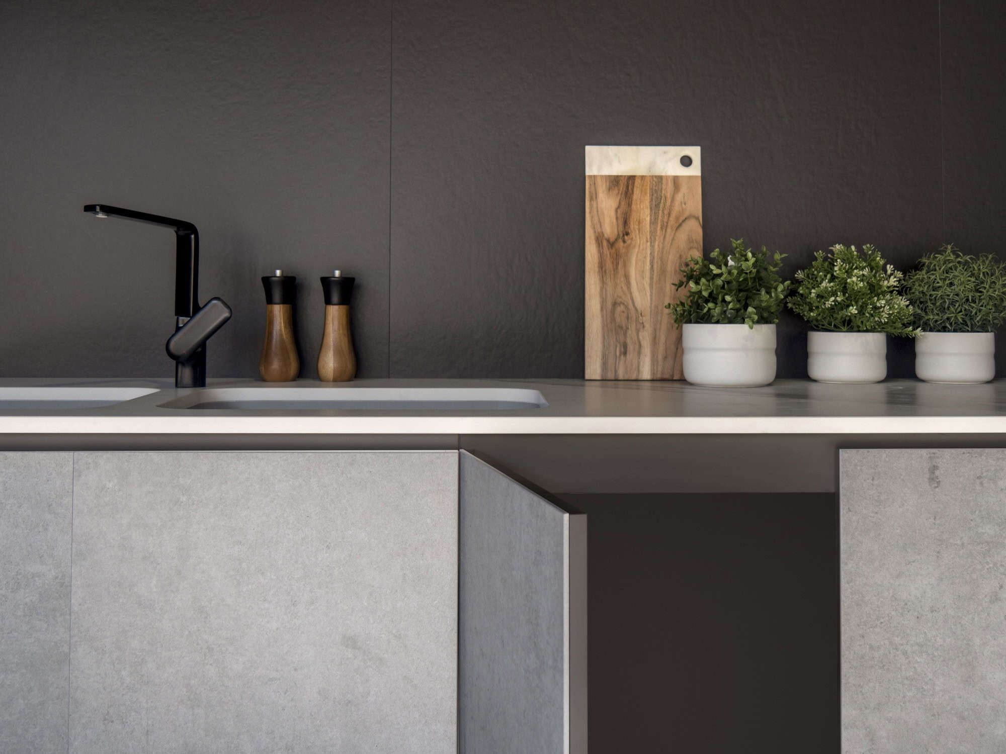 Jetstone Dekton Sirius Küchenarbeitsplatte