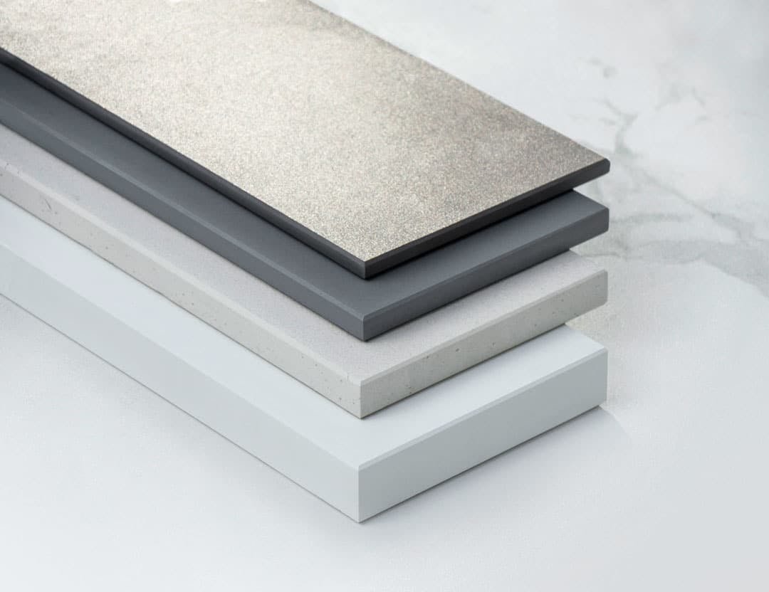 Dekton Arbeitsplatten in verschiedenen Plattenstärken und Farben
